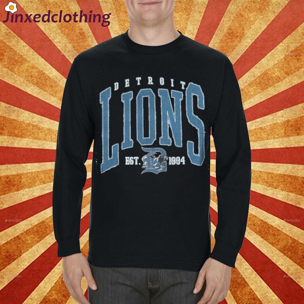 Detroit Lions Sweatshirt Detroit Football T-shirt 